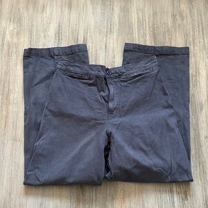 Madewell Women's Wide Leg Gray Pants